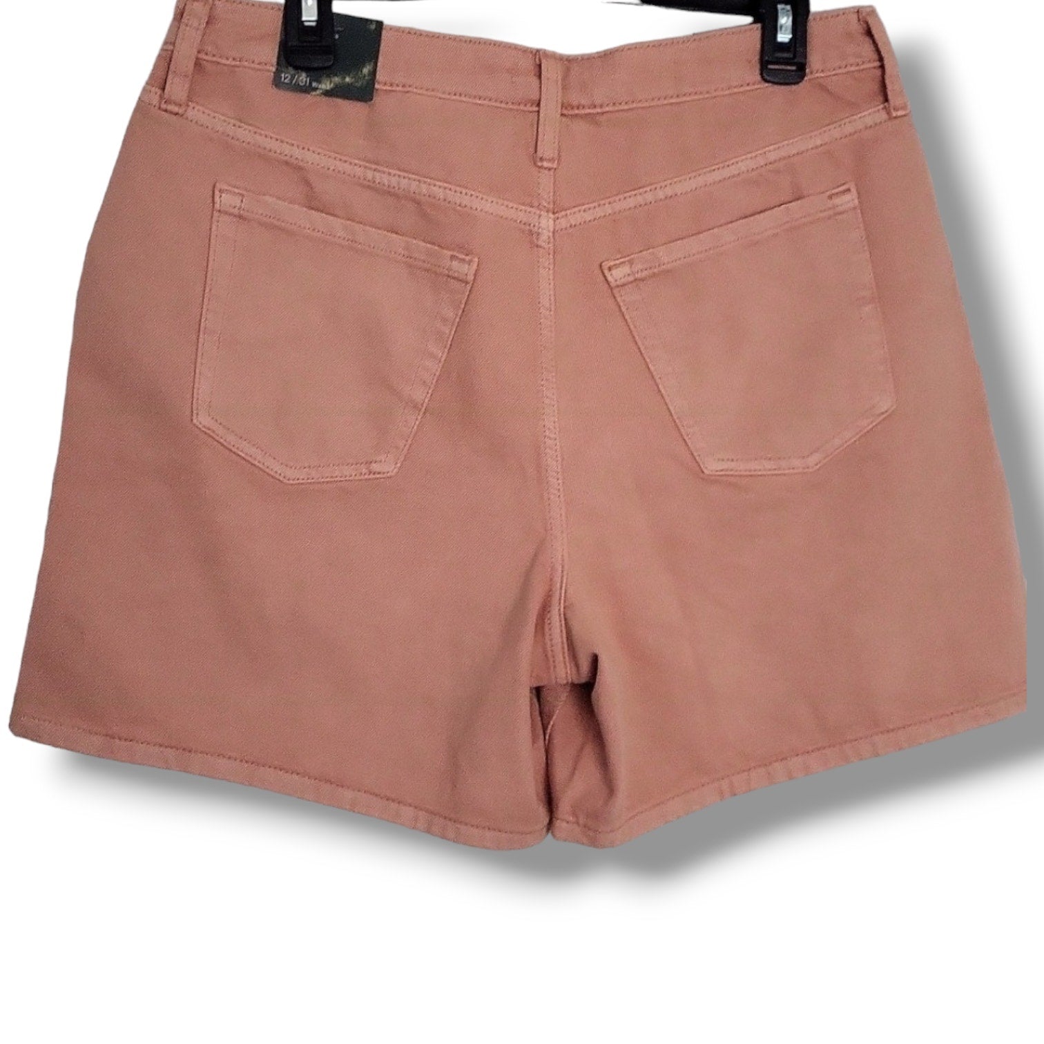 Wild Fable Highest Rise Distressed Orange Bermuda Shorts - NEW