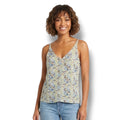 CaBi women's yellow multicolor floral lined tank top  - xs
