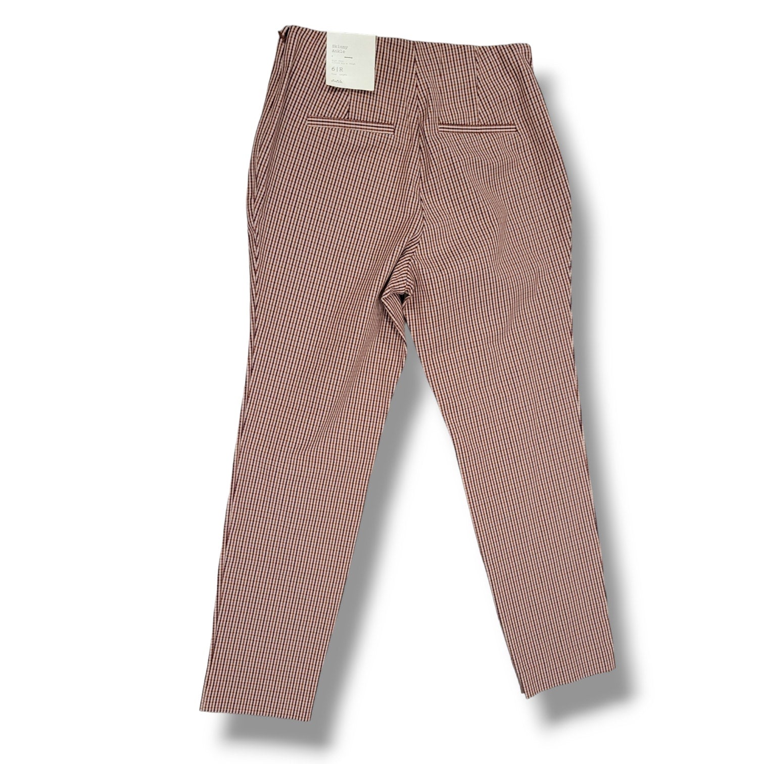 A New Day Women’s brown shades Ribbed High Rise Slim Fit Ankle Leggings – New