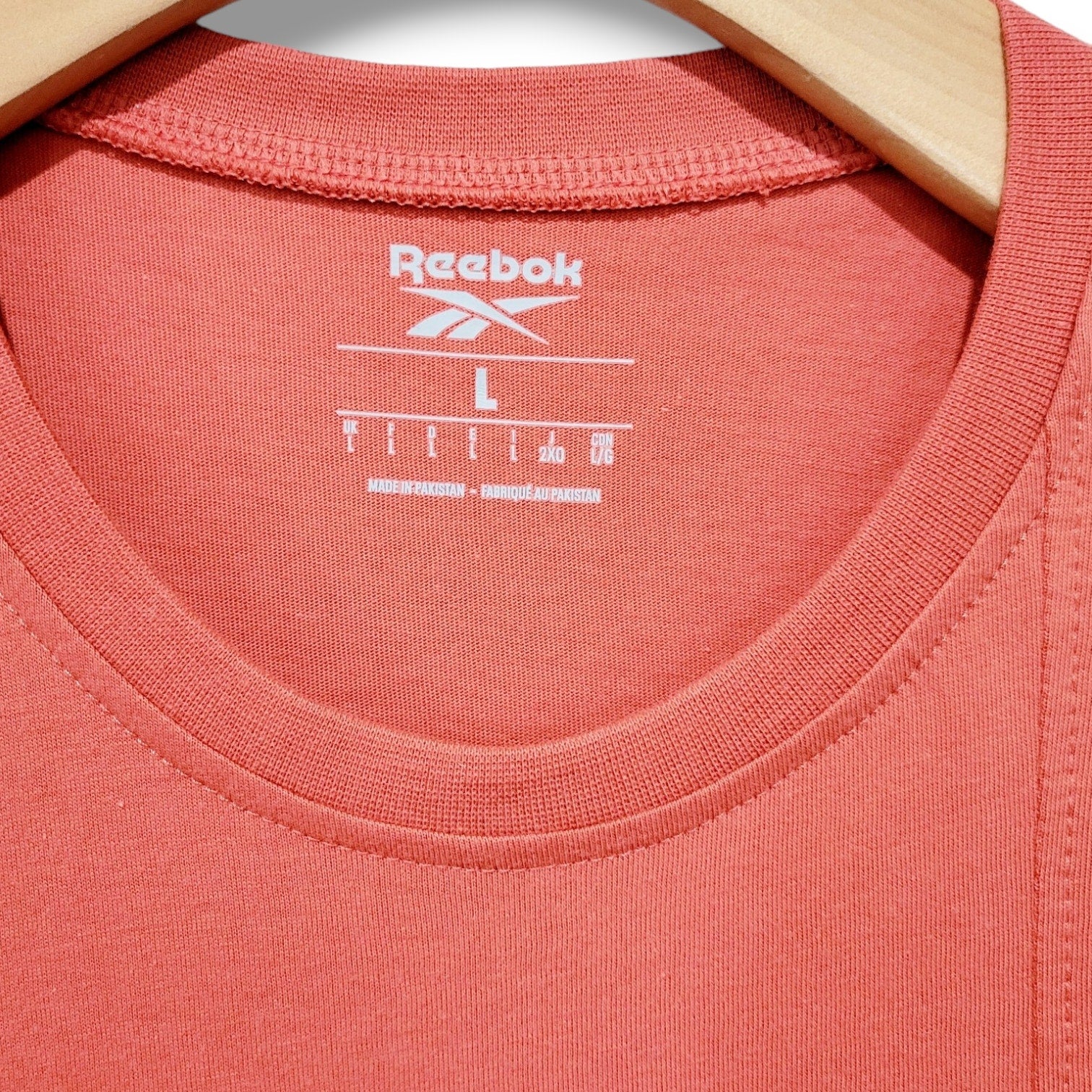Reebok Men’s Coral Rhodonite Minimal Waste Tee – Size Large