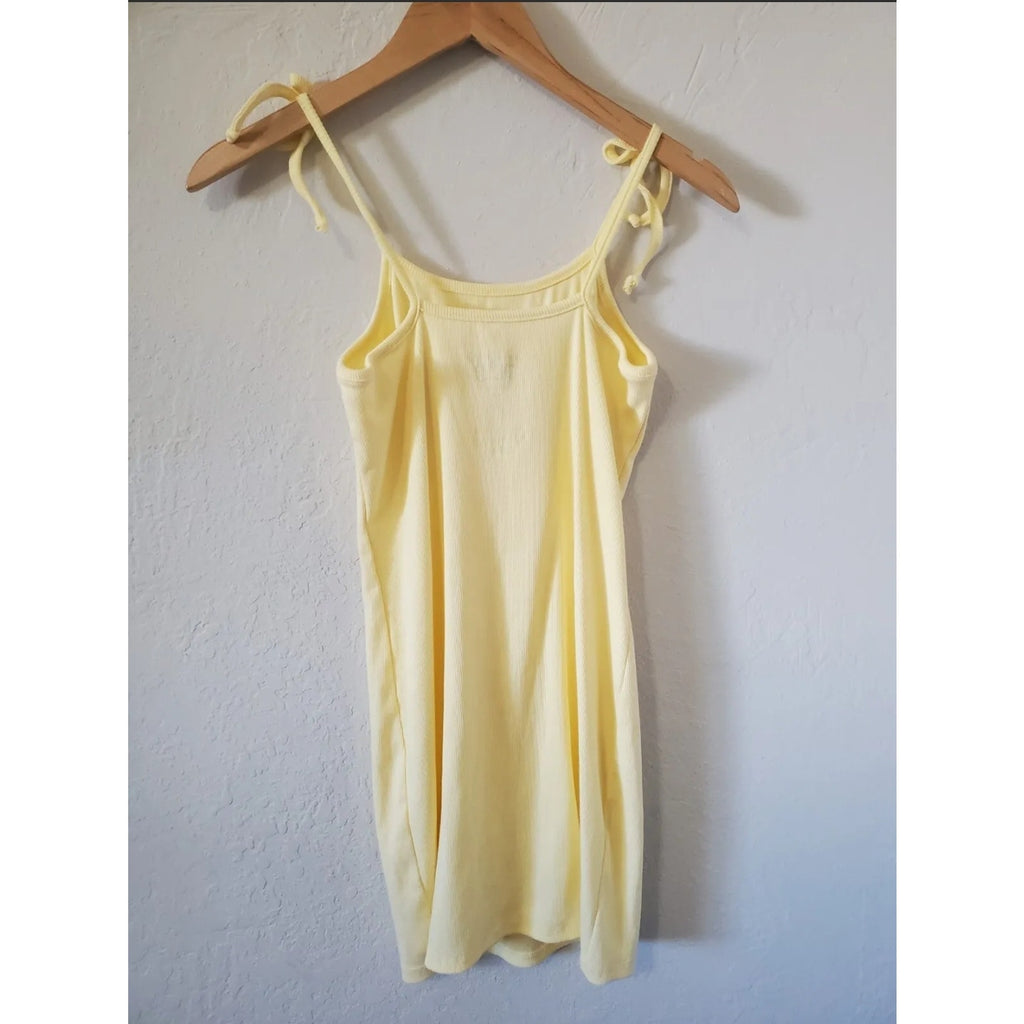 Looney Tunes Tweety Bird Yellow Bodycon Dress – Adjustable Straps – NWT