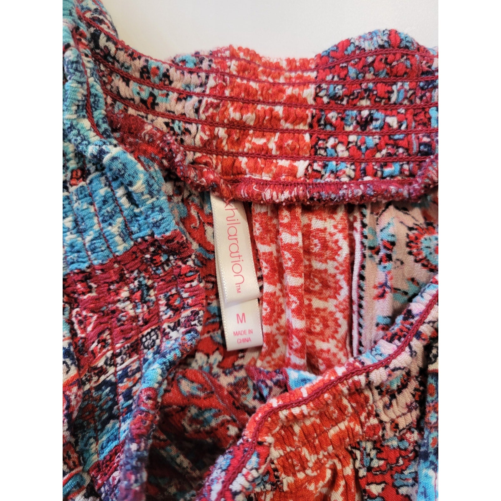Xhilaration Juniors Multicolor Mixed Print Sleeveless Maxi Dress