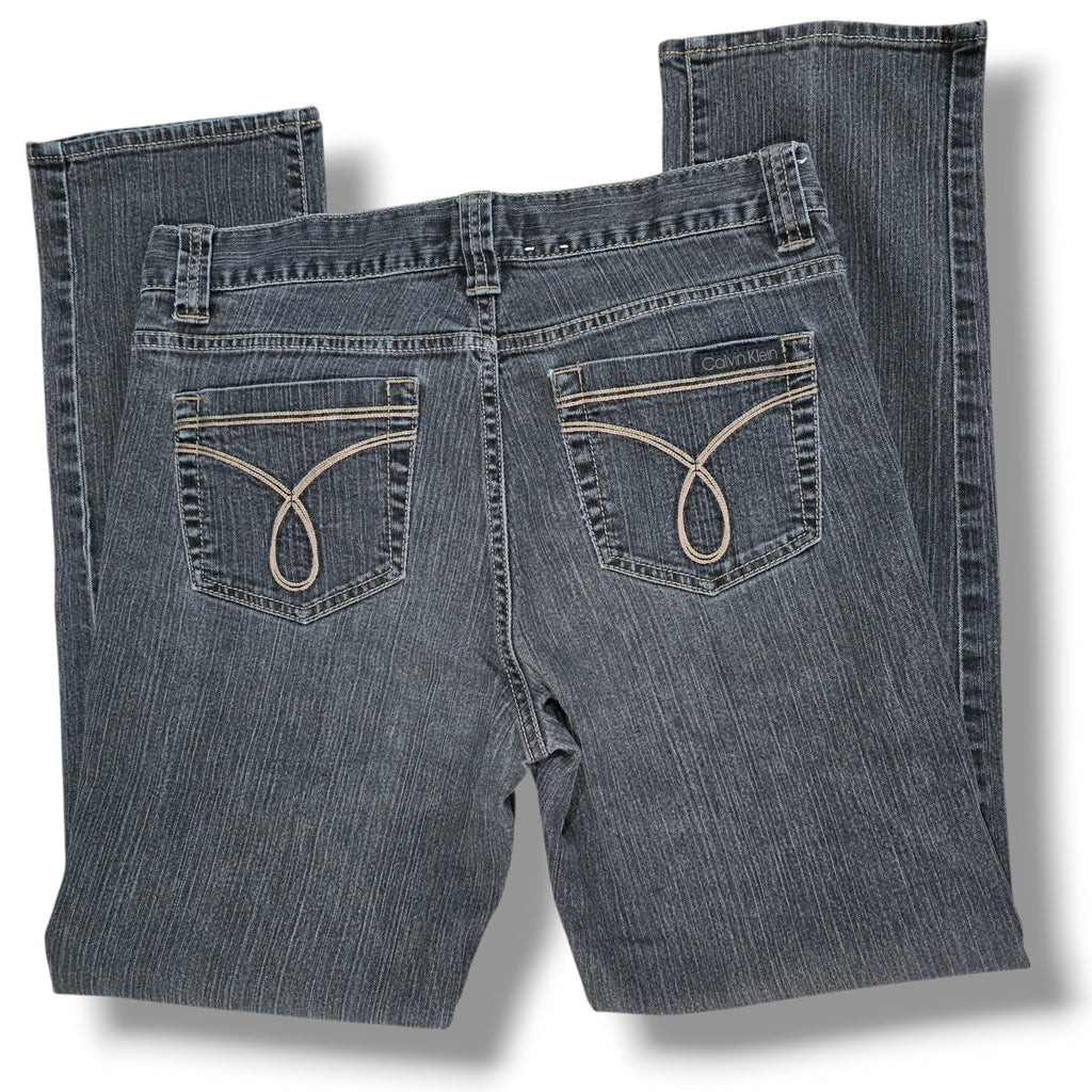Calvin Klein Jeans Women’s Skinny Leg Jeans Size 30/10 Gray Wash