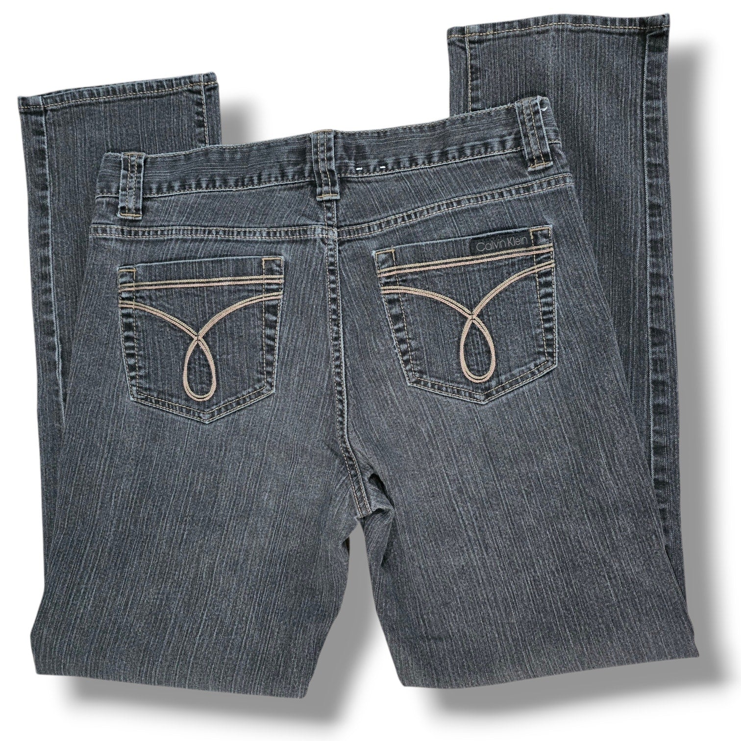 Calvin Klein Jeans Women’s Skinny Leg Jeans Size 30/10 Gray Wash
