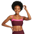 Kona Sol Women’s Colorblock Bandeau Bikini Swim Top Medium NWT