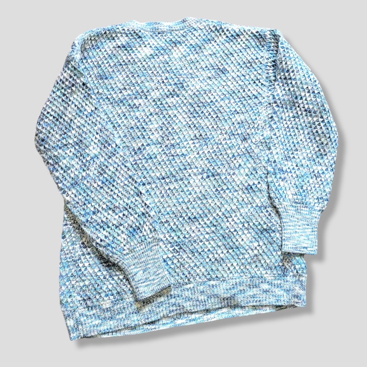 Isabel Maternity by Ingrid & Isabel Blue Multi-Color Sweater Size Small