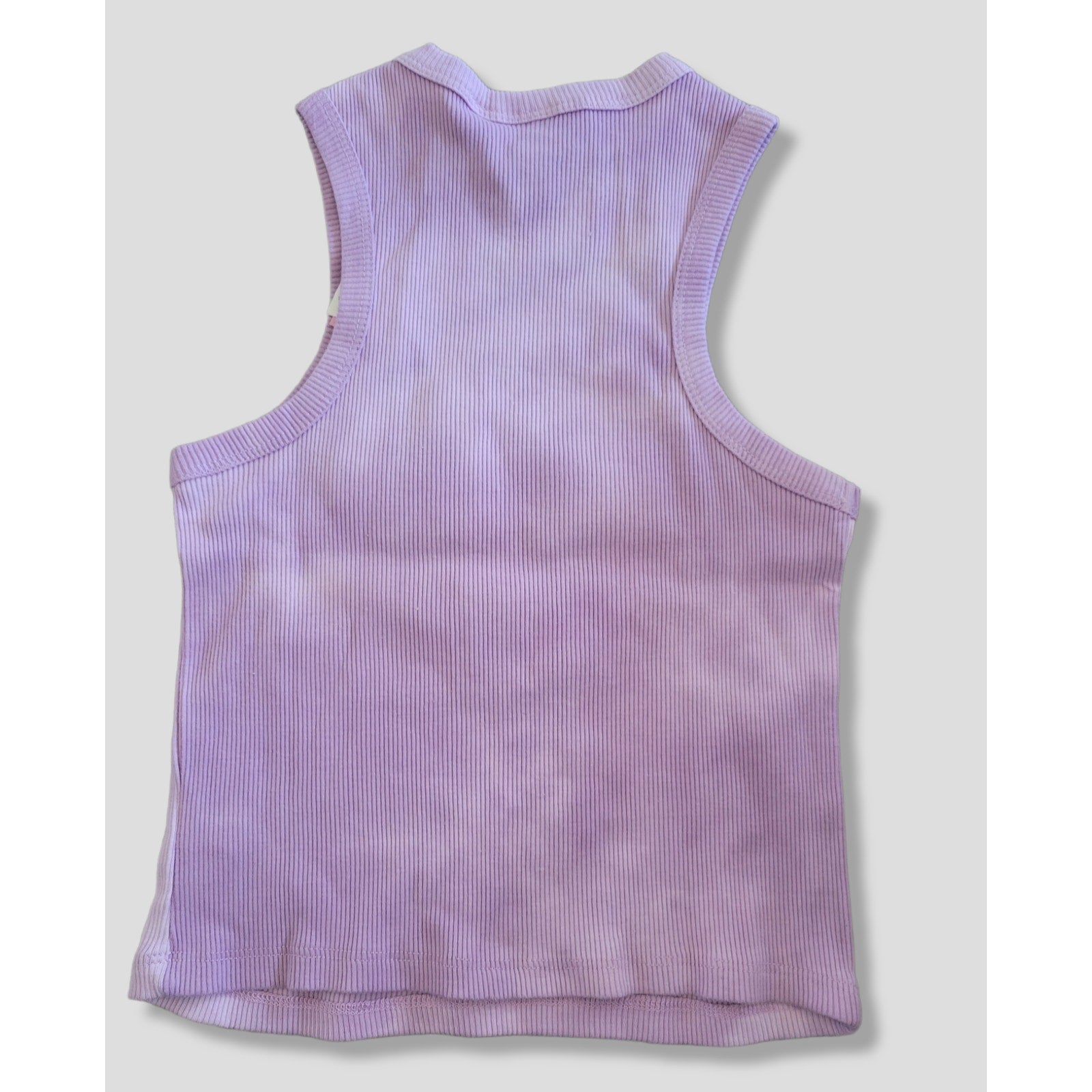 Coca-Cola Juniors Fanta “Do You Wanta!” Purple Tie-Dye Racerback Tank Top New