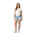 Isabel Maternity by Ingrid Isabel Women’s Side Panel MIDI Maternity Jean Shorts