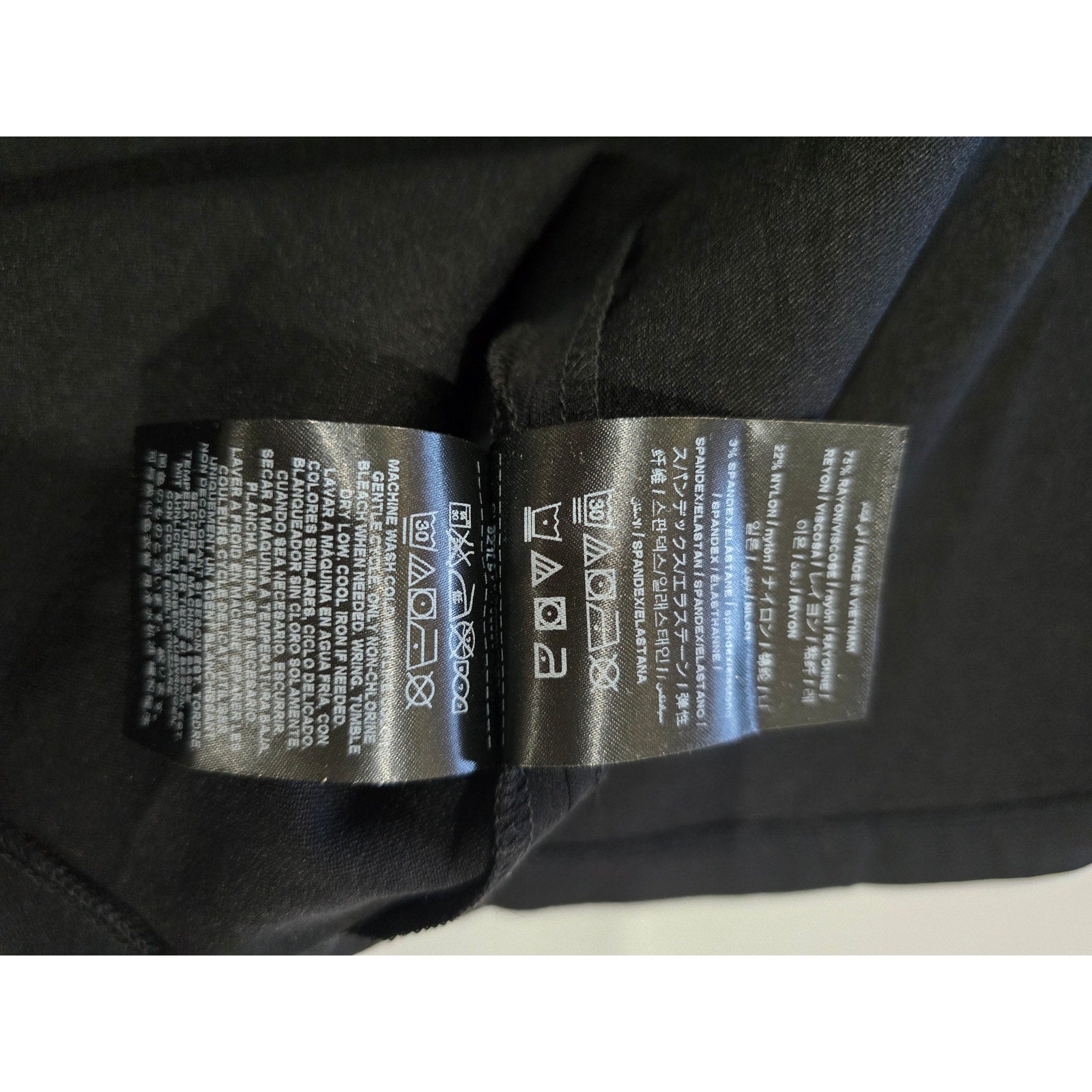 Guess Black Lace-Up Side Slit Pencil Skirt Sophisticated Career Size Large
