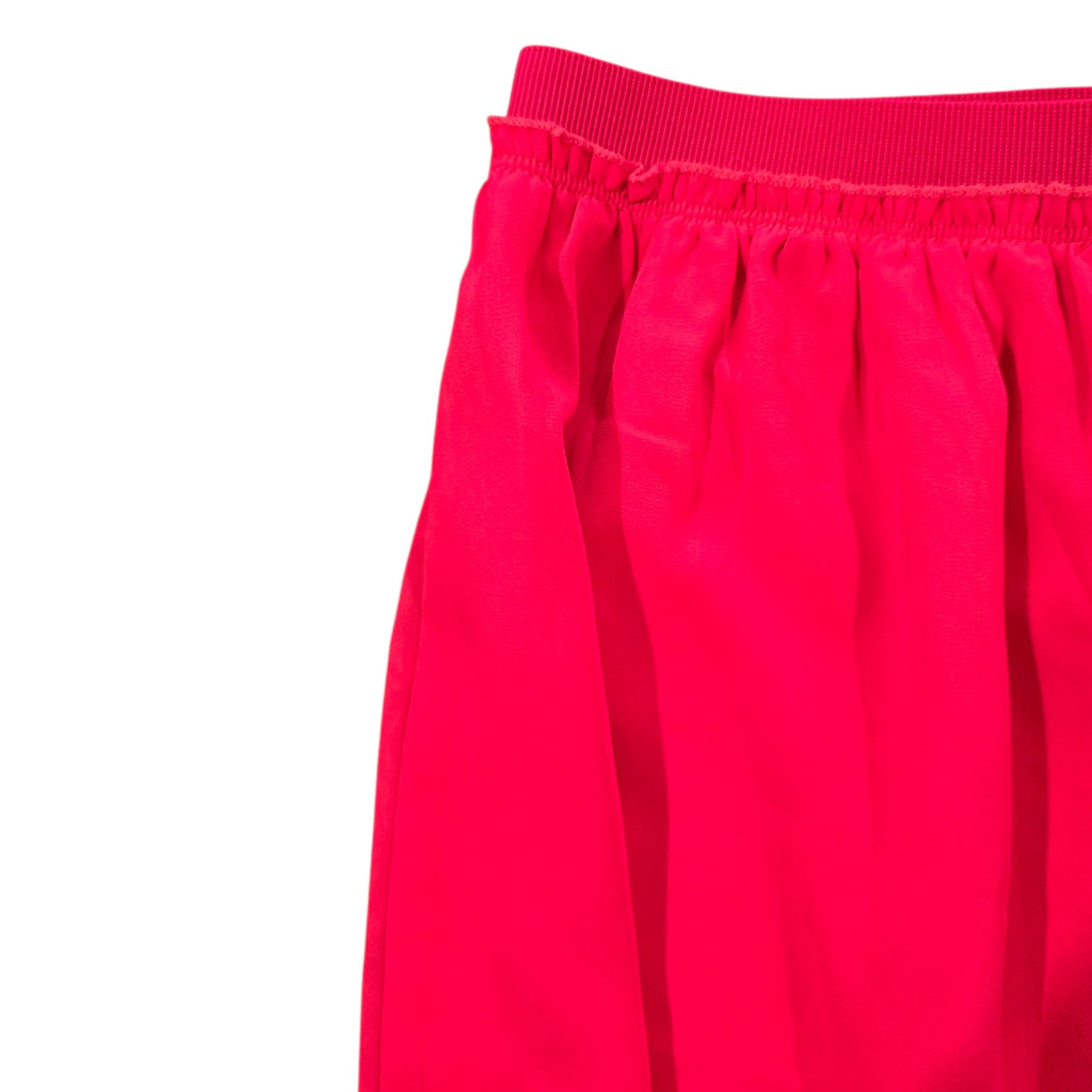 American Eagle Outfitters Juniors Highlighter Pink Lined Skirt Small Pullover