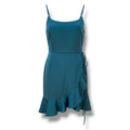 Wild Fable Women’s Green Wrap Mini Dress - Spaghetti Straps, Size M, NWOT