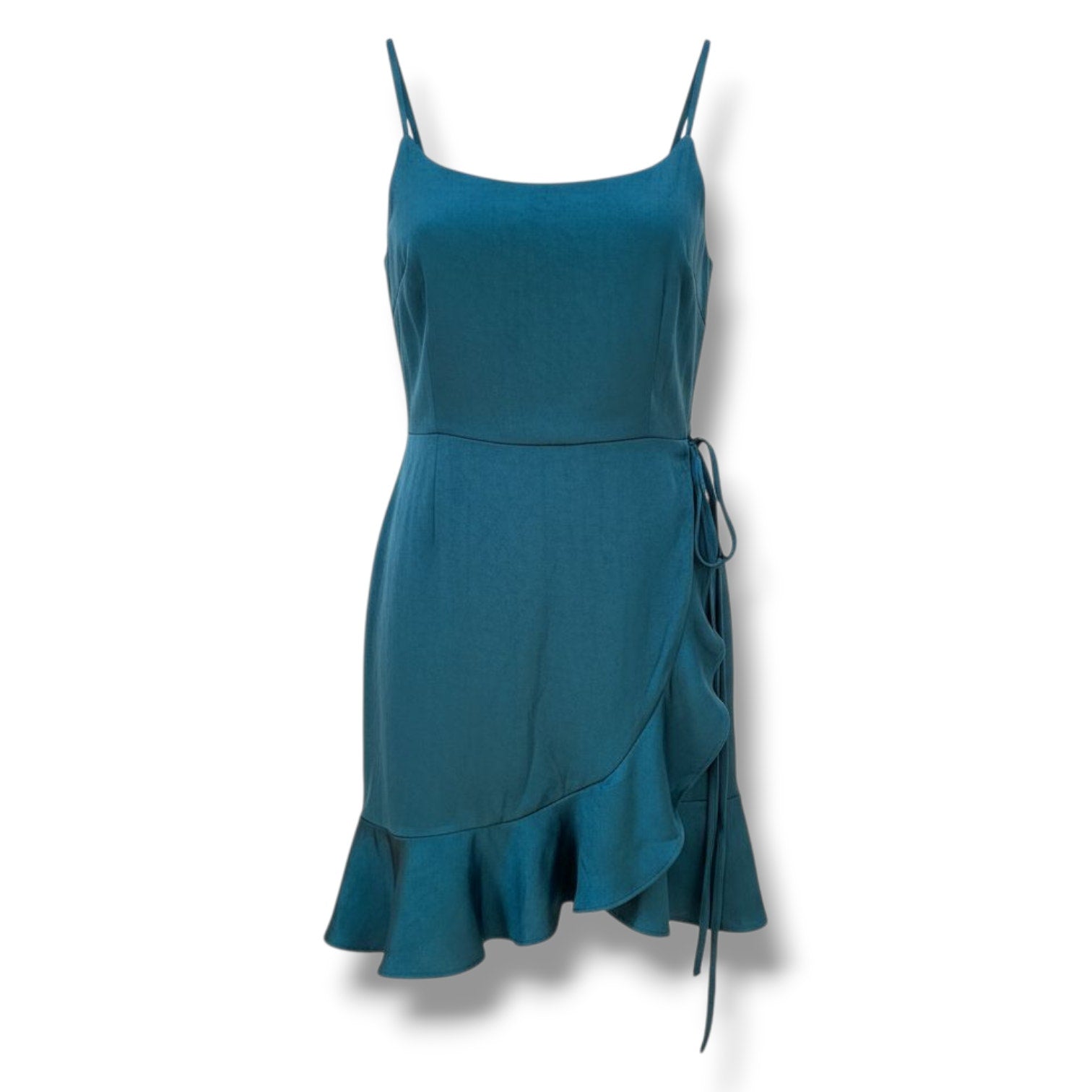 Wild Fable Women’s Green Wrap Mini Dress - Spaghetti Straps, Size M, NWOT
