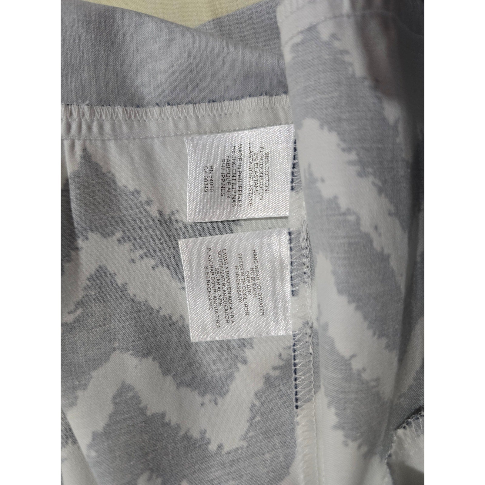 Jones Studio Navy White Chevron Fit & Flare Dress – Size 8, Lined, Zip Back, New