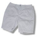 St. John's Bay Petite Size 12P Blue White Seersucker Striped Shorts