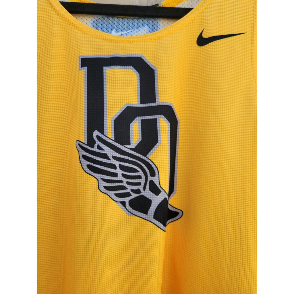 Nike Del Oro Women’s Yellow Racerback Athletic Jersey Tank – Size XL
