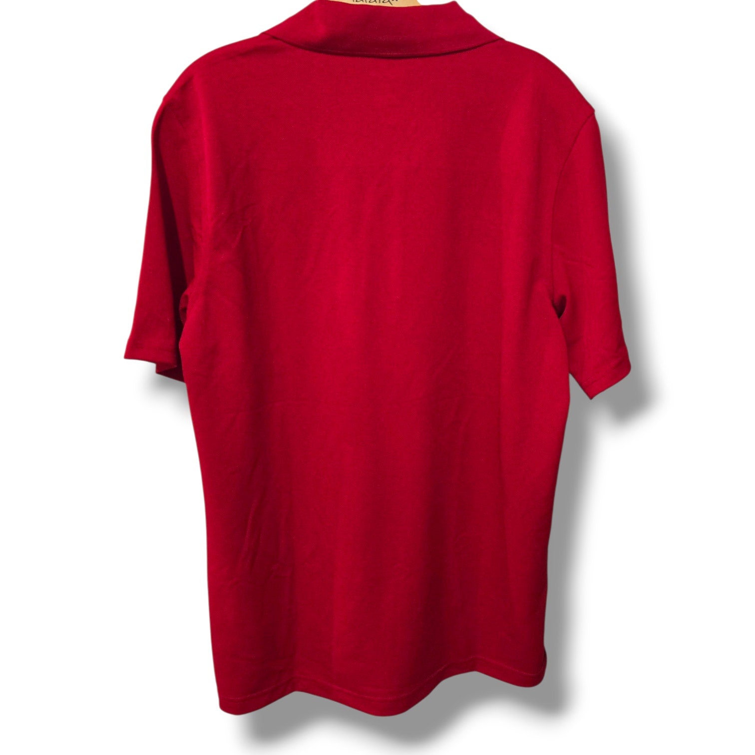 Croft & Barrow Men’s Red Easy Care Polo Shirt – Medium, Gently Used