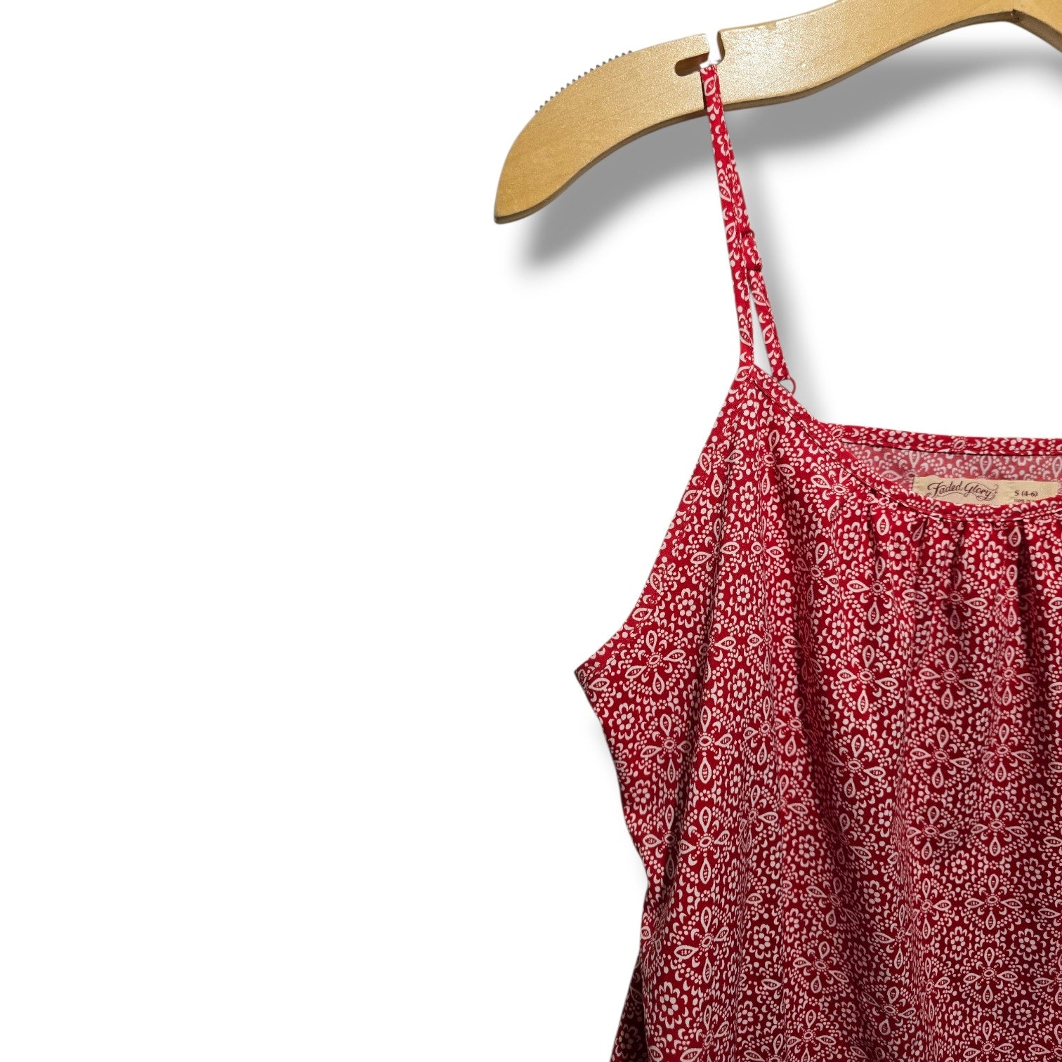 Faded Glory women's Brilliant Red Cami Tank Top