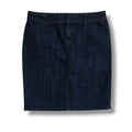 Old Navy Women’s Blue Wash Denim Skirt with Pockets – Size 2, Gently Used