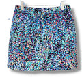 Christopher & Banks Women’s Abstract Print Casual Skirt 8P Cotton Spandex Blend