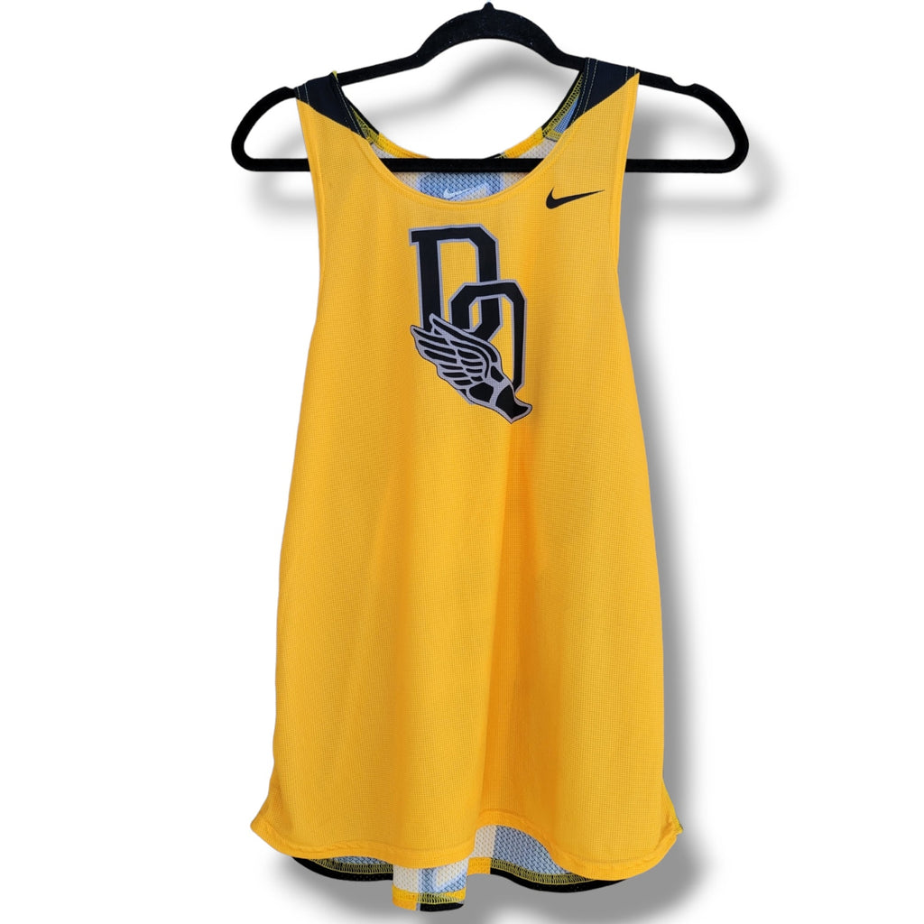 Nike Del Oro Women’s Yellow Racerback Athletic Jersey Tank – Size XL