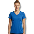 Champion Women’s Blue Performance V-Neck Athletic Tee – Size Medium
