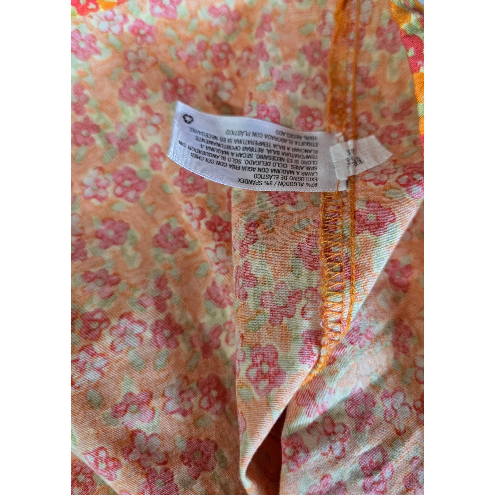 Wild Fable Orange Floral Cutout Mini Dress – Size Medium