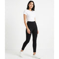 Time and Tru Women’s Black Pull-On Pants – XL, Faux Front Pockets Gently Used