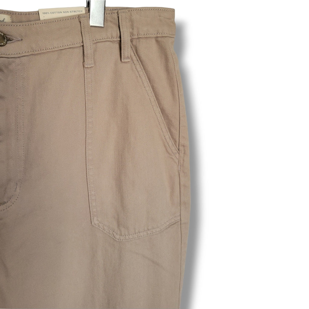 Universal Thread Women's Plus Size Khaki high rise wide leg denim Jeans - 16R