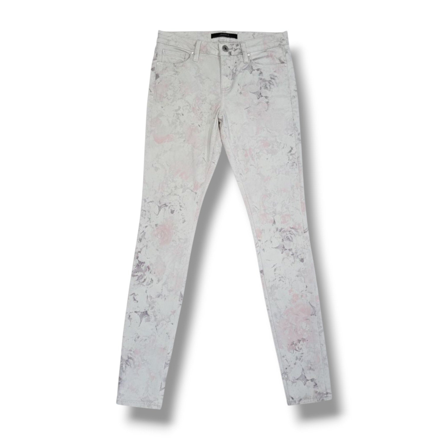 J Brand Women’s Floral Print Super Skinny Jeans – Size 26