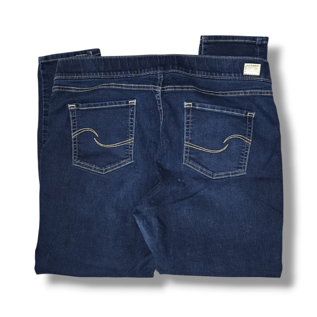 Signature by Levi Strauss Totally Shaping Pull-On Skinny Jeans Dark Wash 18M