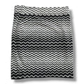 XXI Forever 21 Black and White Zig Zag Chevron Mini Skirt