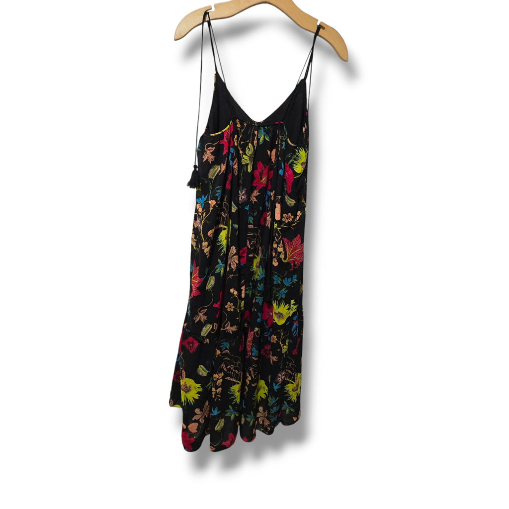 H&M Conscious Collection Women’s Black Tropical Floral Sundress – Size 6