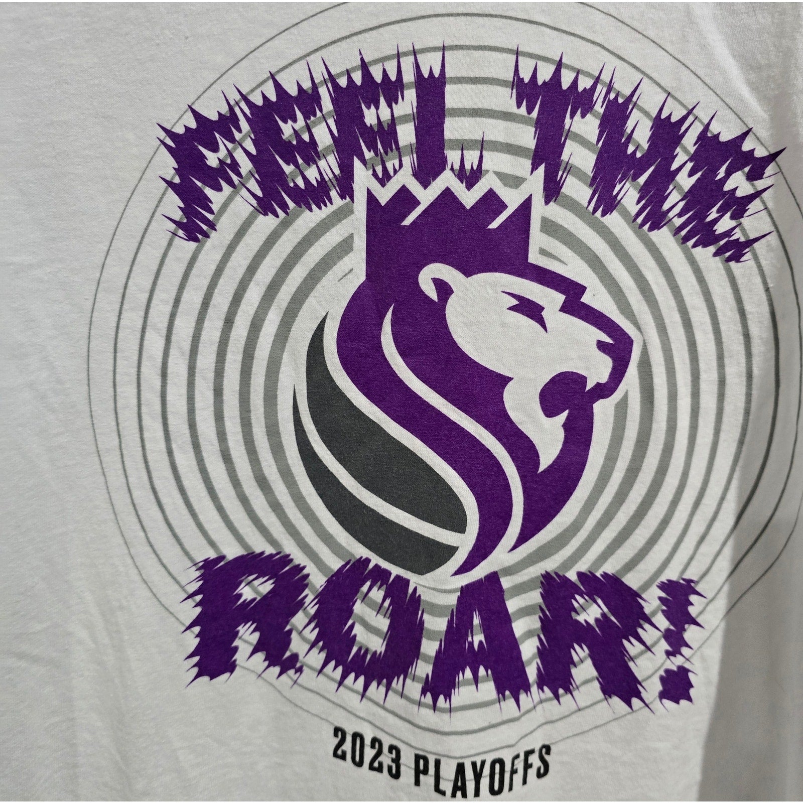 Sacramento Kings 2023 Playoffs Kaiser Permanente Promo Tee – Unisex Large