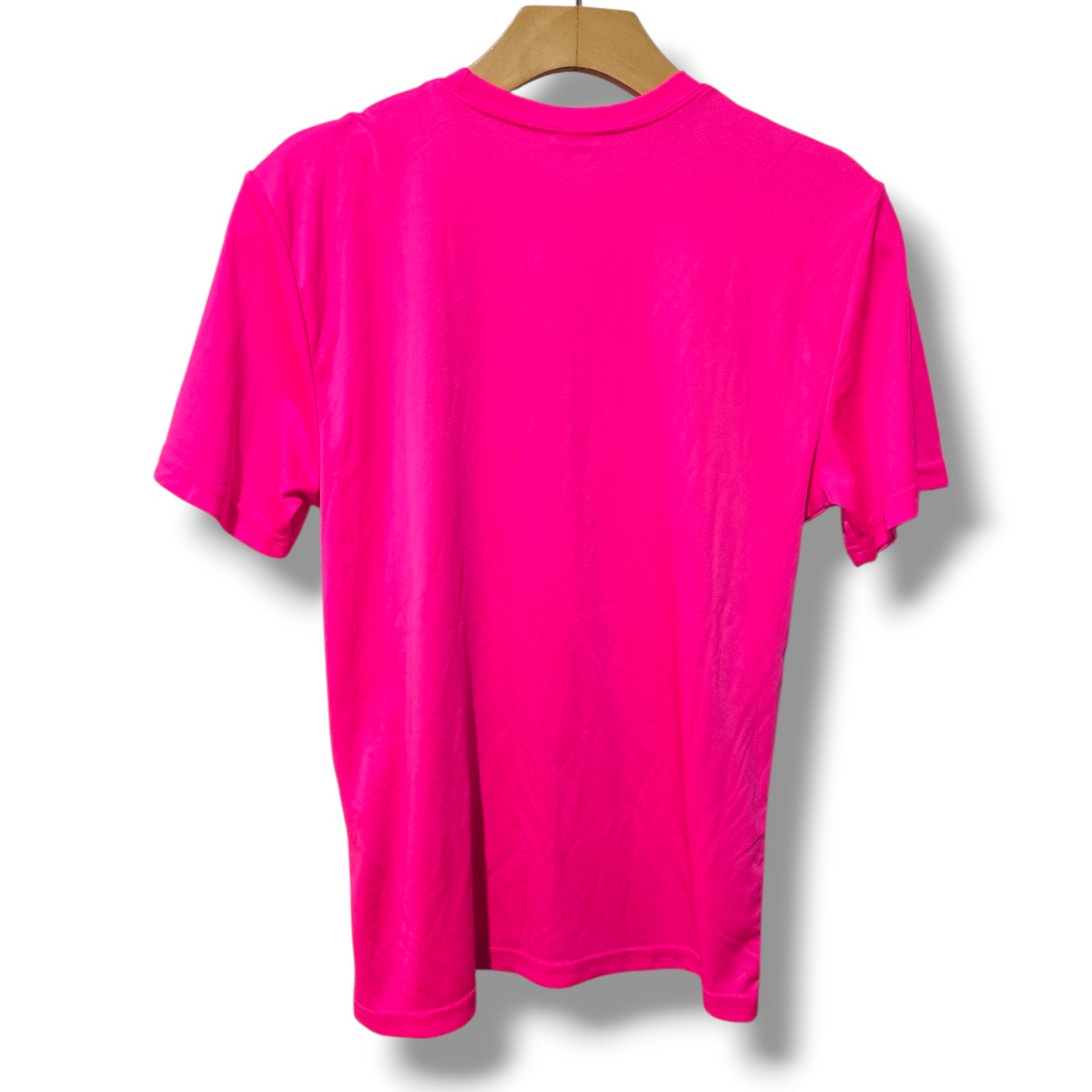 Sport-Tek Youth Large Neon Pink “Anthem” Graphic Tee Polyester Streetwear Shirt