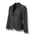Requirements women's Plus Size vintage dark gray lurex careerwear blazer size 16