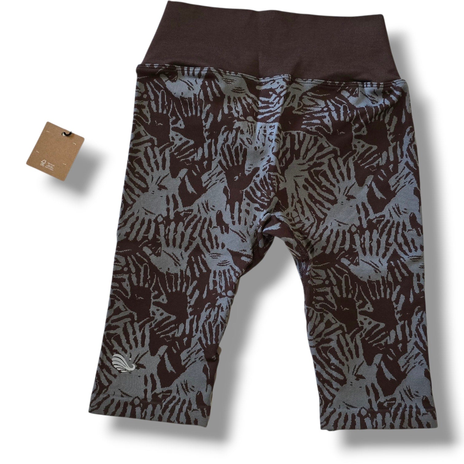 Astro Remiges Six Sense clairvoyant Compression workout Shorts Nebula Chestnut- SMALL