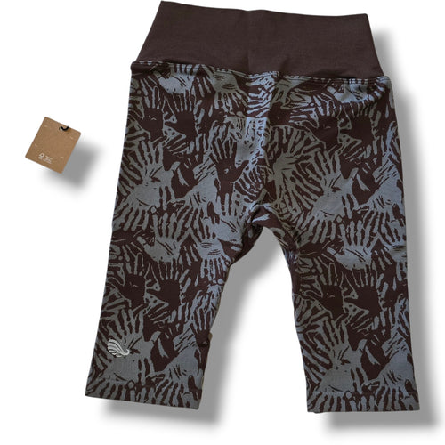 Astro Remiges Six Sense clairvoyant Compression workout Shorts Nebula Chestnut- SMALL