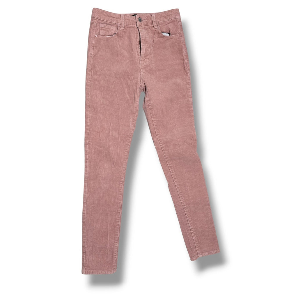 C'est Toi Black Label women's Dusty Rose Corduroy Skinny Pants Size 5 / 28