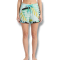 Stars Above Women’s Blue Floral Simply Cool Loungewear Shorts with Pockets – XS