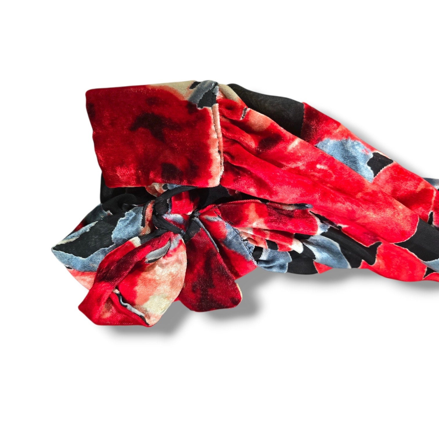 Taylor Woman plus size Red Floral Velvet Burnout Shift Dress 14W