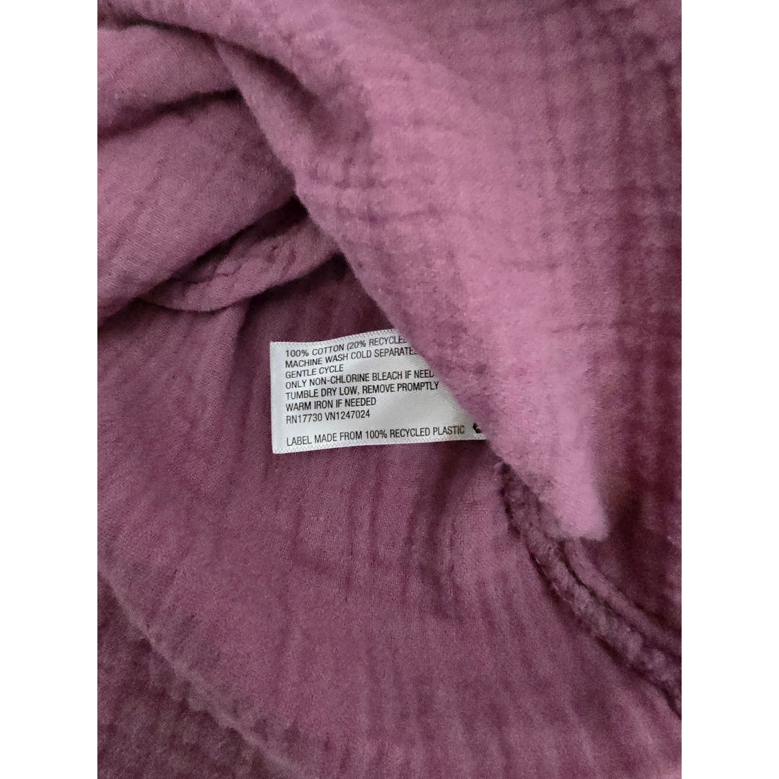 Universal Thread Women's Size M Mauve Purple Gauze Short Sleeve Shift Dress