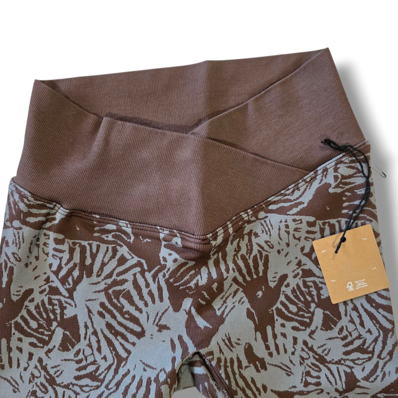 Astro Remiges Six Sense clairvoyant Compression workout Shorts Nebula Chestnut- SMALL
