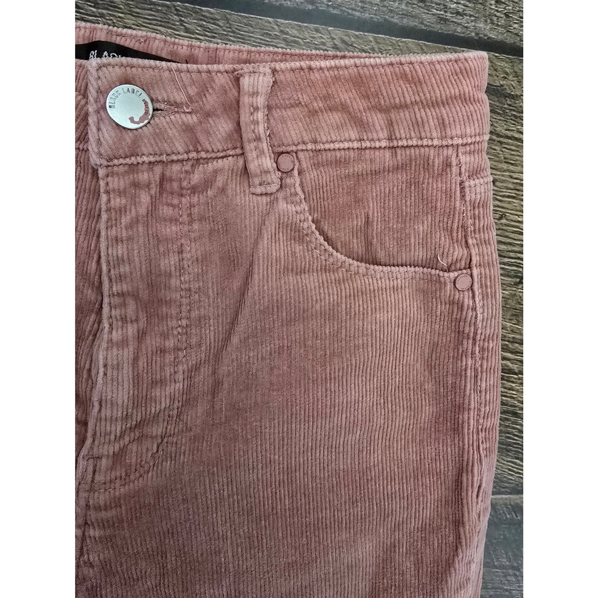 C'est Toi Black Label women's Dusty Rose Corduroy Skinny Pants Size 5 / 28
