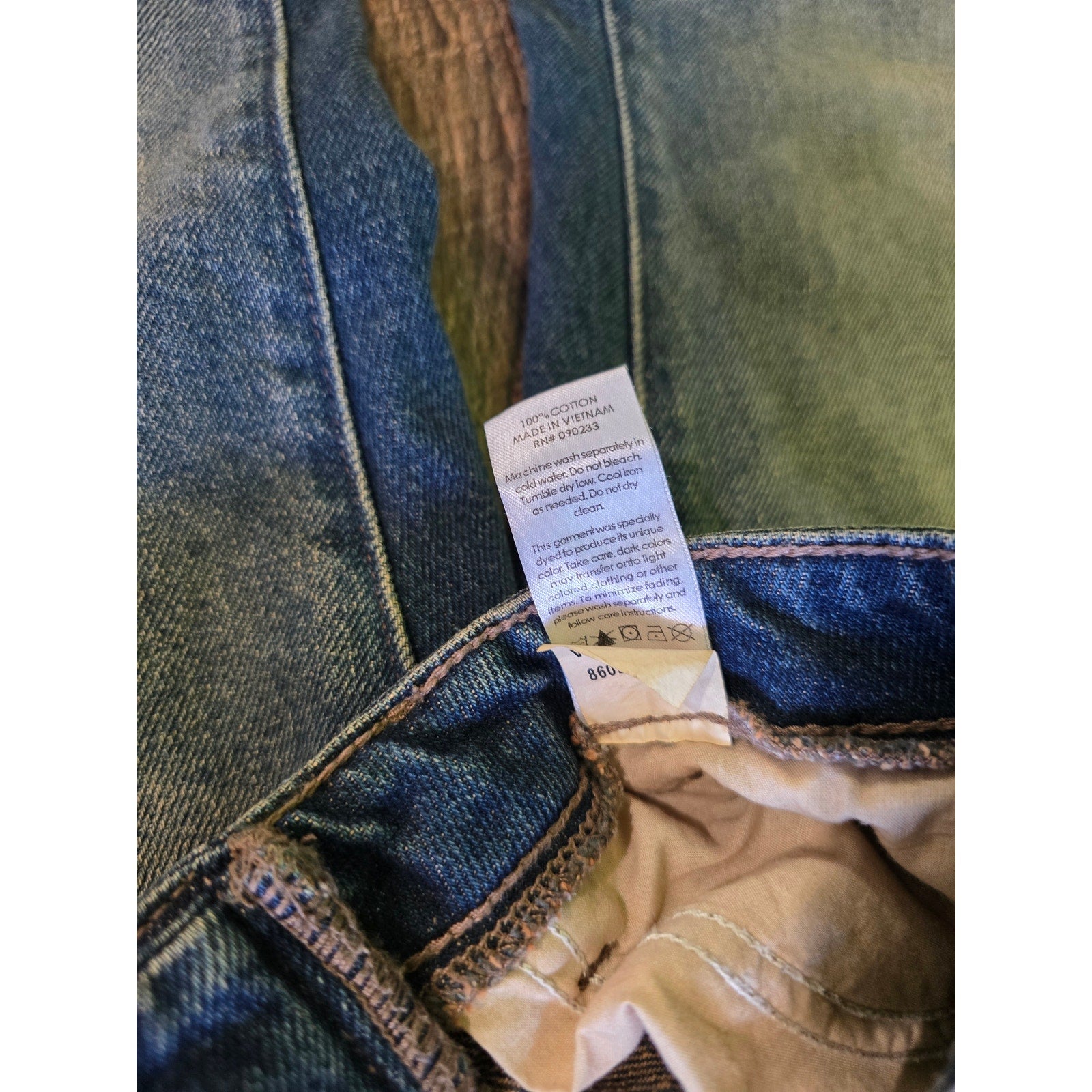 PacSun Jade Low Rise Bootcut Lace Up Tinted Jeans