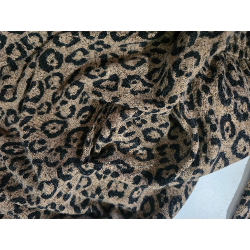 Lane Bryant Leopard Animal Print Off-Shoulder Dress Women’s 14/16 Casual Fit
