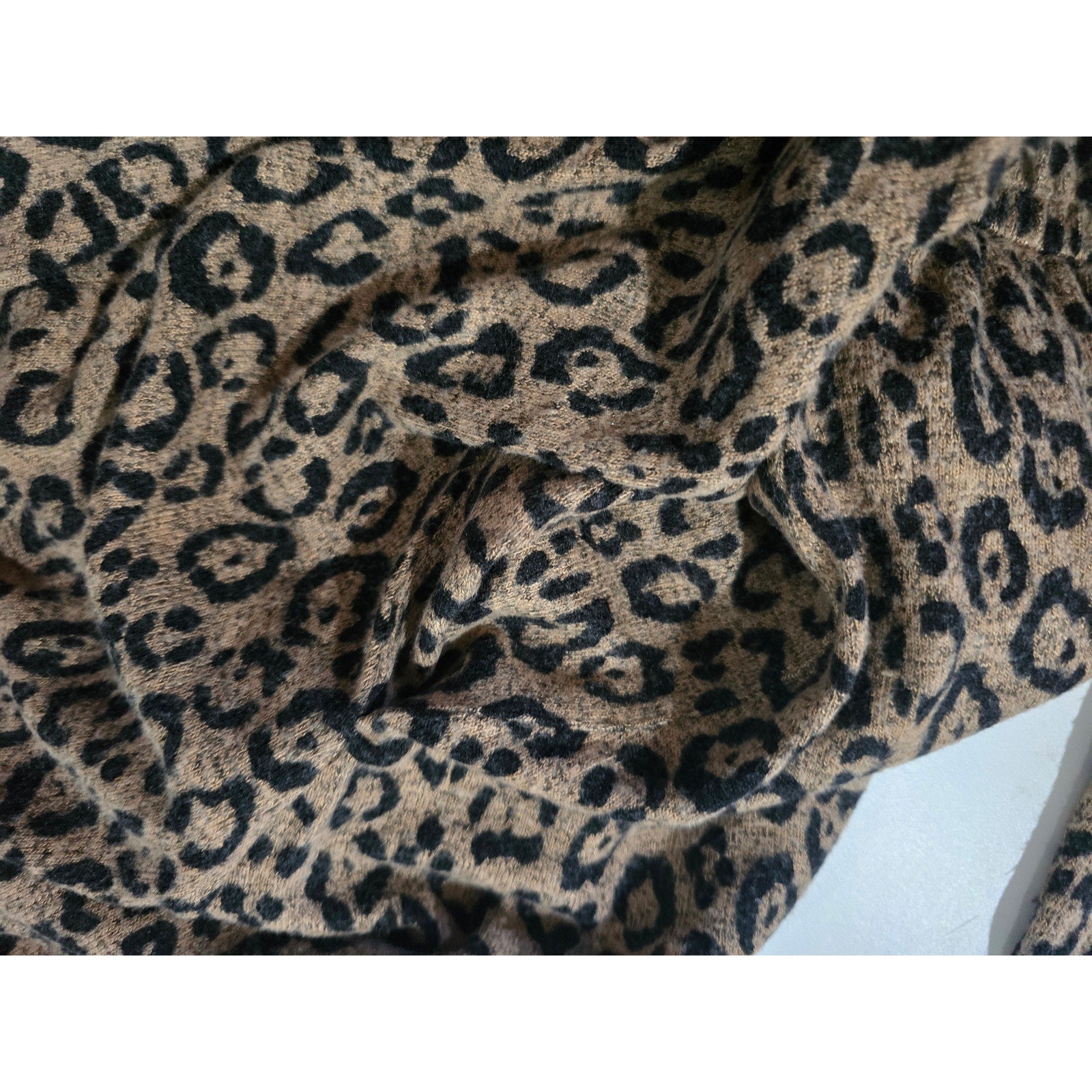 Lane Bryant Leopard Animal Print Off-Shoulder Dress Women’s 14/16 Casual Fit