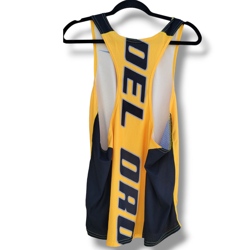 Nike Del Oro Women’s Yellow Racerback Athletic Jersey Tank – Size XL