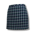 Ann Taylor Loft Women’s Plaid Tweed Lined Skirt with Side Zip Pockets Size 8