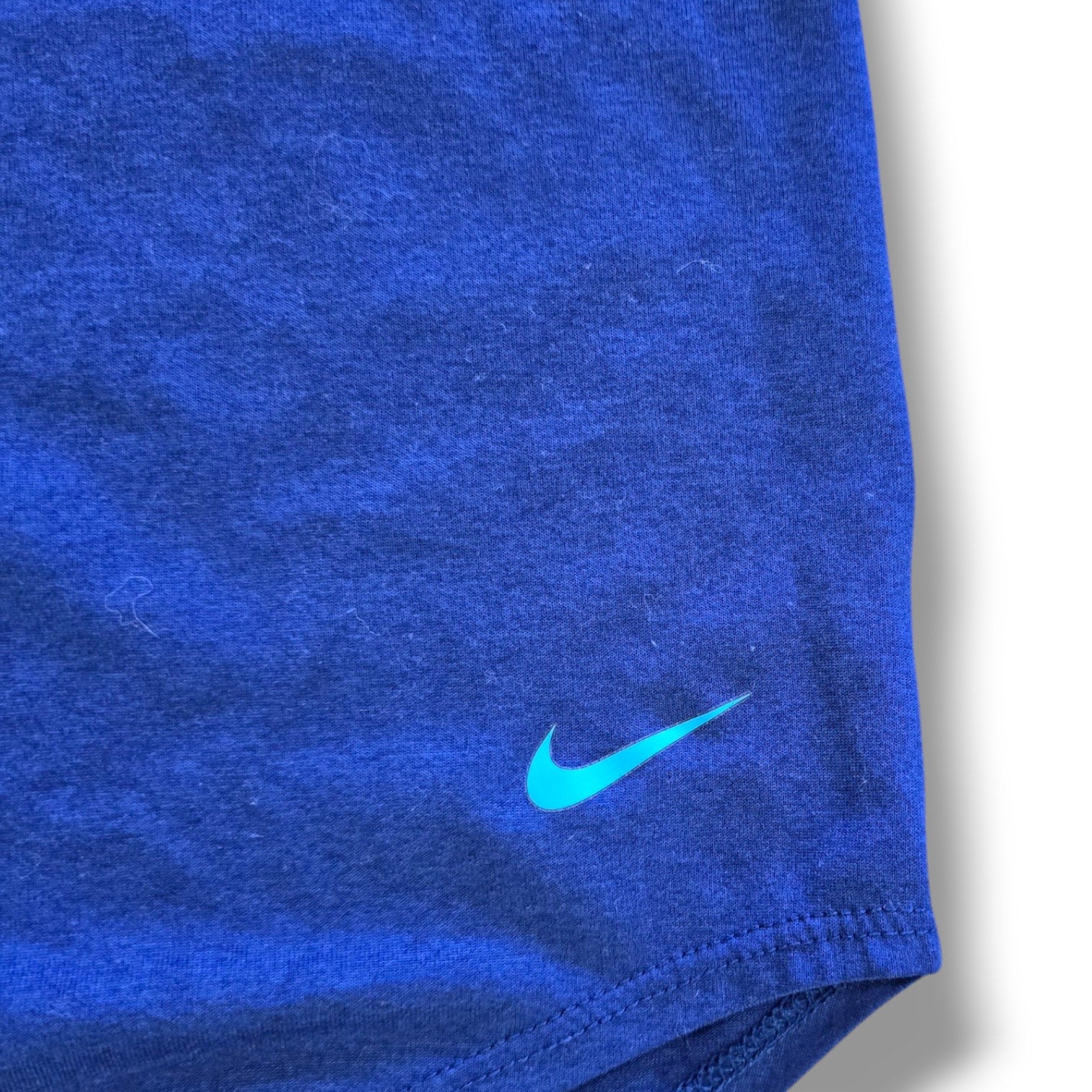 Nike women's Dri-FIT Royal Blue "Just Do It" Racerback Training Tank – Medium