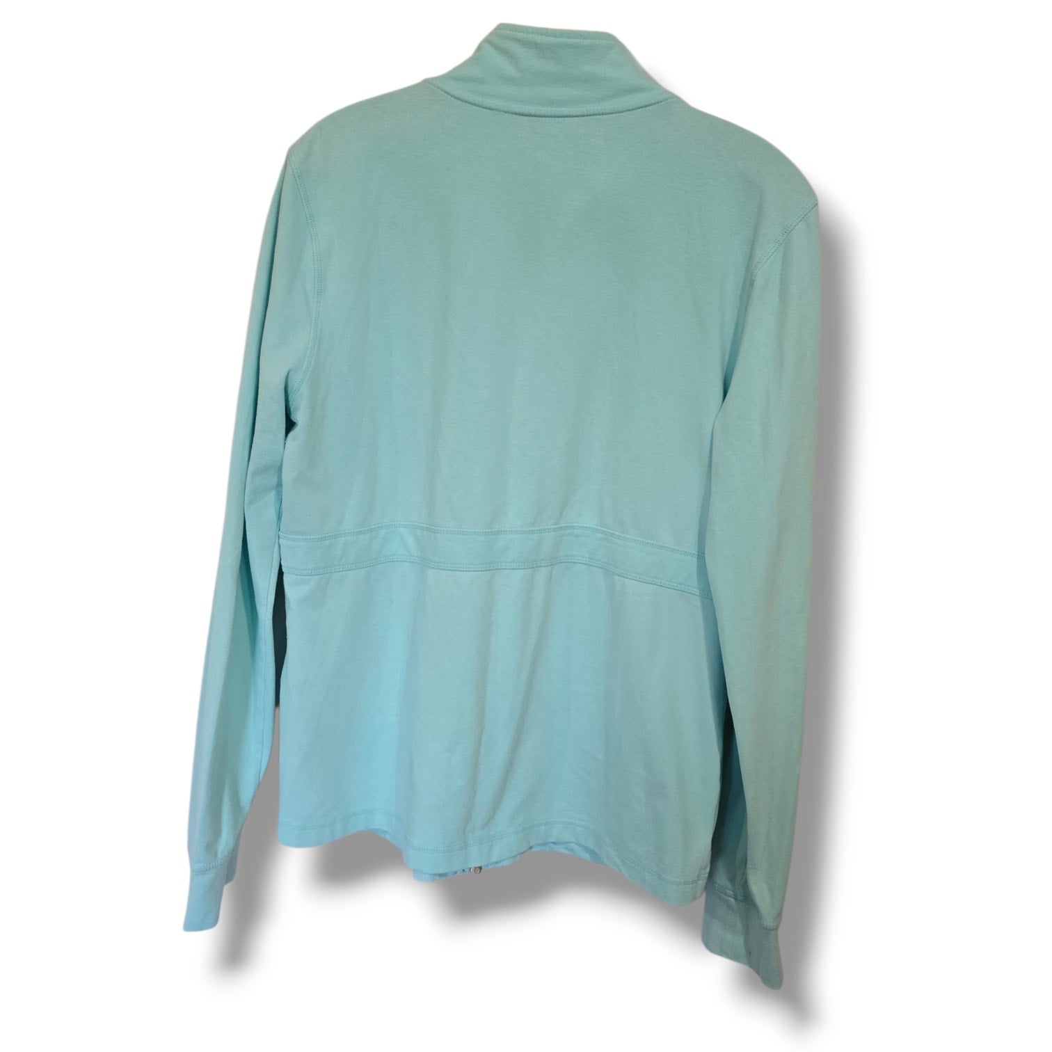 Danskin Now Mint Green Full-Zip Drawstring Active Jacket – Large